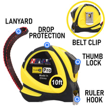 Load image into Gallery viewer, 10ft Tape Measure 12-Pack