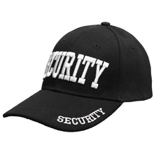 Load image into Gallery viewer, Security Baseball Cap - White