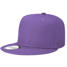 Load image into Gallery viewer, Hip Hop Style Snapback Hat Flat Bill Adjustable Size - Lavender