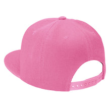 Load image into Gallery viewer, Hip Hop Style Snapback Hat Flat Bill Adjustable Size - Pink