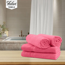 Load image into Gallery viewer, Falari 4-Pack Bath Towel 27x54 - Pink