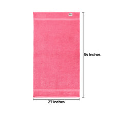 Load image into Gallery viewer, Falari 4-Pack Bath Towel 27x54 - Pink