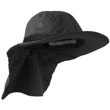 Load image into Gallery viewer, Outdoor Sun Hat - Black
