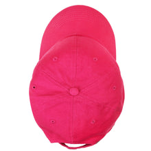 Load image into Gallery viewer, Classic Baseball Cap Soft Cotton Adjustable Size - Hot Pink