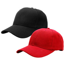 Load image into Gallery viewer, 2-Pack Baseball Dad Cap Adjustable Size Perfect for Running Workouts and Outdoor Activities
