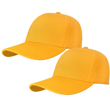 Load image into Gallery viewer, 2-Pack Baseball Dad Cap Adjustable Size Perfect for Running Workouts and Outdoor Activities