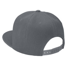 Load image into Gallery viewer, Hip Hop Style Snapback Hat Flat Bill Adjustable Size - Grey