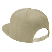 Load image into Gallery viewer, Hip Hop Style Snapback Hat Flat Bill Adjustable Size - Khaki