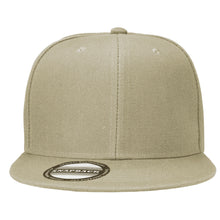 Load image into Gallery viewer, Hip Hop Style Snapback Hat Flat Bill Adjustable Size - Khaki