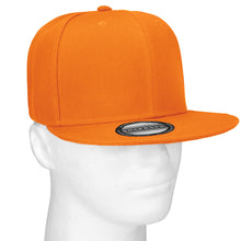 Load image into Gallery viewer, Hip Hop Style Snapback Hat Flat Bill Adjustable Size - Gold