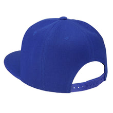 Load image into Gallery viewer, Hip Hop Style Snapback Hat Flat Bill Adjustable Size - Royal