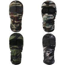Load image into Gallery viewer, 12-Pack Camouflage Balaclava Face Mask Cover Multipurpose Full Ninja Mask Motorcycle Cycling Outdoor Sport Ski Active